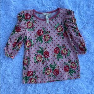 Matilda Jane Pink Floral Long Sleeve Tee
